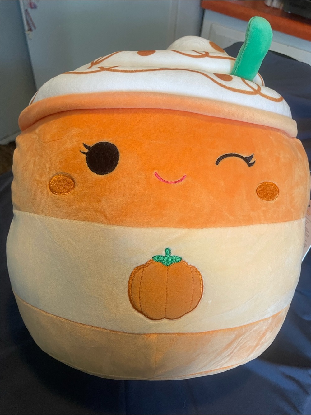Squishmallows Pumpkin Spice Latte Plush NWT